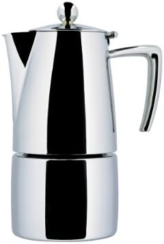 Ilsa Slancio 10 Cup Espresso Maker, Polished by Ilsa