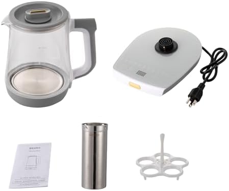 Electric Tea Kettle, Tea Water Boiler, Electric Glass Kettle with Tea Infuser and Temperature Control For Tea Water Boiler - Image 4