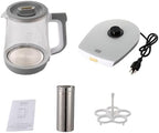 Electric Tea Kettle, Tea Water Boiler, Electric Glass Kettle with Tea Infuser and Temperature Control For Tea Water Boiler - Image 4