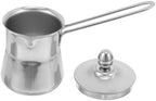 Stainless Steel Milk Pitcher 550ml with Handle for Coffee Frothing by FELTECHELECTR