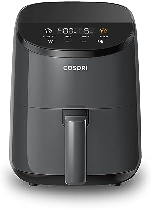 Cosori Mini Air Fryer 2.1 Qt, 4-in-1 Small Airfryer, Bake, Roast, Reheat, Space-saving & Low-noise & Electric Gooseneck Kettle with 5 Temperature Control Presets, Pour Over Kettle - Image 2