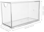 Acrylic Tea Bag Organizer Stackable Storage Box 3pcs, with Drawers - Image 2