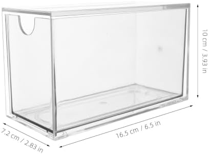 Acrylic Tea Bag Organizer Stackable Storage Box 3pcs, with Drawers - Image 2