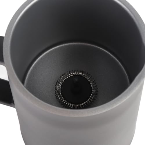 Electric Milk Frother 400W, 4 in 1 Automatic Warm and Cold Foam Maker with Silent Operation, Stainless Steel, 580ml, for Coffee, Latte, Cappuccino, Hot Chocolate (US Plug) - Image 7