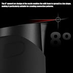 Handleless Milk Frothing Pitcher Stainless Steel Kitchen Tool for Latte Design Outdoors Coffee Art Equipment Handleless Milk Frothing Pitcher Professional Baristas Pouring Jar Stainless Steel Tool Jar - Image 4