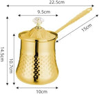 coffee maker， Gold W Anti Overflow Spout Tea Kettle for Coffee(Large) - Image 4