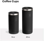 Hydro Flask Travel Coffee Cup – Insulated Stainless Steel, Non-Spill, Leak Proof To-Go Tumbler 20 Oz Shale Gray - Image 4