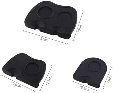 Espresso Coffee Tamper Mat, Silicone Corner Pad Anti-skid Tamping Tool(A) - Image 4