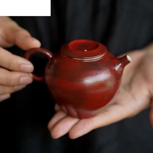 Tea Pots For Loose Tea 170ml Stoneware Teapot Japanese Handmade Filter Pot Retro Tea Maker Kettle Tea Set Supplies Decoration Chinese Teapot Tea Infuser Pot - Image 4