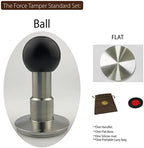58.50mm Standard Set Ball-Black Matte AL Handle Coffee Tamper - Image 2
