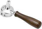 58mm Tea Portafilter, Adjustable 3-9 Bar Pressure, Walnut Handle - Brew Tea Concentrate for Milk Tea, Boba or Low-Pressure Pour-Over Style Coffee, No Grinder Needed, Fits E61 Machines - Image 2
