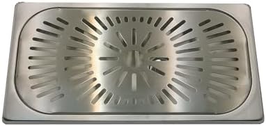 Stainless Steel Drip Tray - Perfect for Homes, Clubs, Bars, Cafes, Restaurants, Hotels, Or Commercial Use - Easy to Clean, No Drainage Required (7 * 12.8inch) by KKAFFEELUX