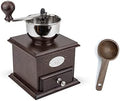 Peugeot Bresil Walnut Coffee Mill, 8.75 W/Wooden Spice Scoop by Unknown