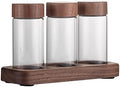 Coffee Bean Tubes Coffee Bean Vial Tea Dustproof Candy Sealed Lid Coffee Storage Containers Dosing Glass Jar for Kitchen Cafe, 3 by Unknown