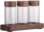 Coffee Bean Tubes Coffee Bean Vial Tea Dustproof Candy Sealed Lid Coffee Storage Containers Dosing Glass Jar for Kitchen Cafe, 3 by Unknown