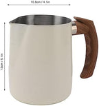 Milk Frothing Pitcher, 34oz Steaming Cup with Measurement Scale - Image 2