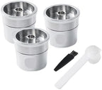 Stainless Steel Refillable Coffee Maker Filter,Coffee Capsule Pod，Compatible With Illy，X7.1 Y5 Mahine(3PC) by Unknown