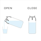 KINTO 22971 CAPSULE Water Carafe, 3.3 gal (1 L) White - Image 4