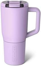 BrüMate Müv - 25oz 100% Leak Proof Insulated Coffee Mug with Handle & Lid - Stainless Steel Coffee Travel Mug - Double Walled Coffee Cup (Lavender) by Br%C3%BCMate