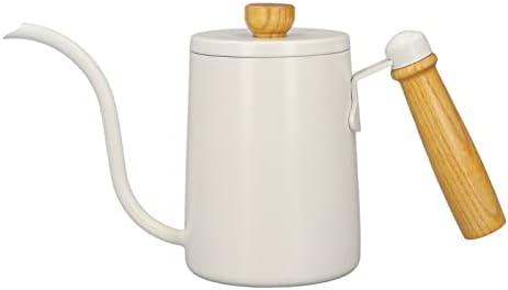 Gooseneck 20 Oz Pour Over Coffee Kettle (White) - Image 6