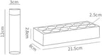 Coffee Bean Storage Tubes,12PCS Glass Vials w/Valve Cap,Wooden Stand&Funnel for Single Dose Brewing,22g Capacity Container - Image 6