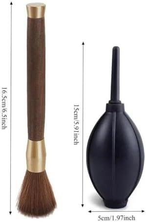 2Pcs Coffee Grinder Cleaning Tool Air Blower & Cleaning Brush For Espresso Machine - Image 7
