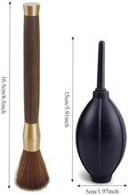 2Pcs Coffee Grinder Cleaning Tool Air Blower & Cleaning Brush For Espresso Machine - Image 7