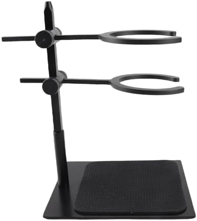 Aramox Pour Over Coffee Dripper Stand Coffee Filter Holder Adjustable Portable Double Layer Design with Glass Pot Ceramic Filter Cup for Hand Brewing Tea - Image 4