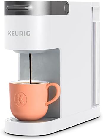 Keurig K-Slim Single Serve K-Cup Pod Coffee Maker, Featuring Simple Push Button Controls and MultiStream Technology, White by Keurig