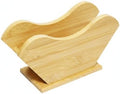 Coffee Filter Paper Holder Stand, Bamboo Countertop Organizer for Kitchen Storage, 8.7 x 4.3 x 2.8 Inches (1 PC) by Unknown