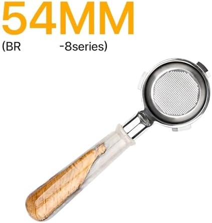 51/54/58mm Bottomless Portafilter Replacement Filter Basket，Compatible For Delonghi，Espresso Machine Barista Accessory(54mm white) - Image 2