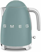 SMEG KLF03 Electric Kettle 1.7L (7 Cup), Retro Hot Water Boiler for Tea & Coffee, Fast Boiling, Auto Shut-Off, Soft Open Lid, 360° Swivel Base Countertop Kettle – Matte Jade by Unknown