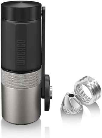 WACACO Exagrind Coffee Grinder Manual, 38mm Stainless Steel Conical Burr by WACACO