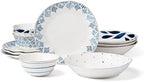Lenox 897387 Blue Bay 12-Piece Dinnerware Set by Lenox