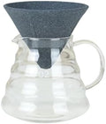 Microporous Ceramic Coffee Filter, Handmade Drip Cup No Paper Needed Reusable for Tea and(Filter cup and pot) by Unknown