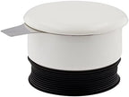 FORLIFE Curve Asian Style Tea Cup with Infuser and Lid 12 ounces, White - Image 4