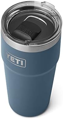 YETI Rambler Stackable Pint, Vacuum Insulated, Stainless Steel with MagSlider Lid by Unknown