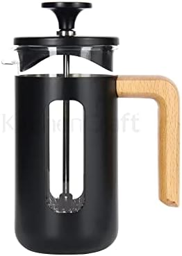 La Cafetière Pisa Stainless Steel Cafetière, Three Cup, Black, Gift Boxed, 35 ml by La+Cafeti%C3%A8re