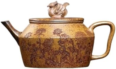 Tea Kettle Creative Handmade Teapot Original Ore High Temperature Mud Kung Fu Tea Set Teapot Ceramic Tea Infuser by Unknown