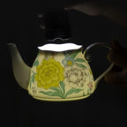 KAMMAK Tea for One Set, Ceramic Teapot, Bone China Tea Set, Cup and Saucer - Image 7