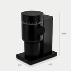 Fellow Opus 2 Conical Burr Grinder – Electric Coffee Grinder for Home Use, 48 mm Burrs, Stepless Grind Adjustment, Espresso to Cold Brew Range, Anti-Static, Auto Stop, Black - Image 4