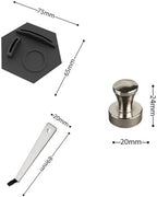 Compatible For Ninja，Compatible For Cafe Luxe ，ES601/ES655/ES701， Coffee Maker,Espresso Puck Screen 53mm, Filter Holder Base Parts(53mm 4pcs per Set) - Image 7