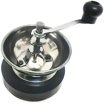 Lehman's Manual Coffee Grinder with Mason Jar Grounds Storage, Comfortable Grip Quiet Smooth Non-Electric Hand Crank, Standard Grind - Image 2