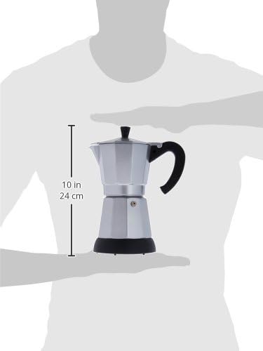 Uniware Electric Bialetti Moka Espresso Maker 6 Cups - Image 3