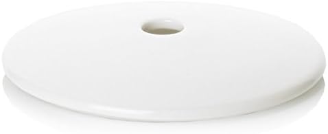 Tea Forte Cafe Cup White Porcelain Tea Cup and Lid, Steeps 8 oz., Microwave and Dishwasher Safe (Pack of 2) - Image 3