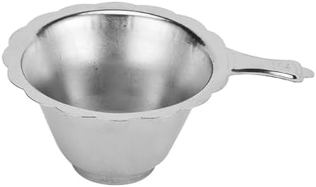 Stainless Steel Tea Infuser Reusable Fine Mesh Strainer for Loose Leaf Tea 304 Food Safe Applicable to Teapot Cup and Kitchen Use(Ten) by Unknown