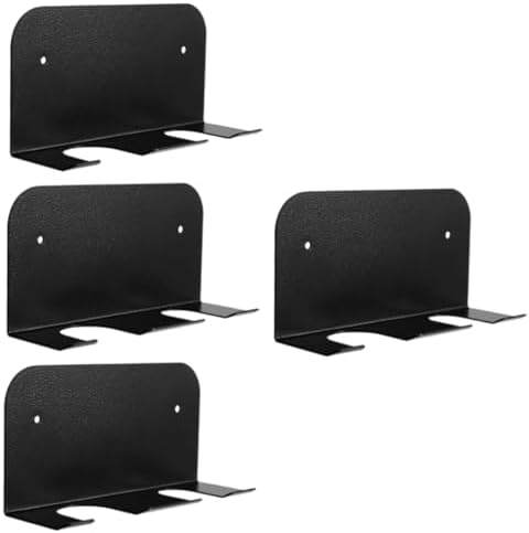 PRETYZOOM 4pcs Coffee Portafilter Mounted Organizer for Espresso Accessories Double-sided Tape Installation Multipurpose Storage for Kitchen Tools Stable Design by PRETYZOOM