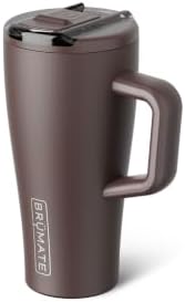 BrüMate Era Flip 20oz Kids Tumbler with Covered Flip Down Straw | 100% Leakproof Insulated Kids Cup | Made of Stainless Steel | Cup Holder Friendly | 20oz (Java) - Image 2