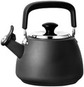 Stovetop Kettle Stainless Steel Whistling Tea Kettle for Gas Electric Ceramic Induction Stove Kettles for Stove(Black) by Unknown