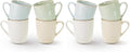 famiware Jupiter Coffee Mugs Set of 4, 14 OZ Coffee Mug, Microwave and Dishwasher Safe, Coffee Cups with Handle for Coffee, Tea, Cocoa, Milk, Multi-color (Pack of 2) by Famiware